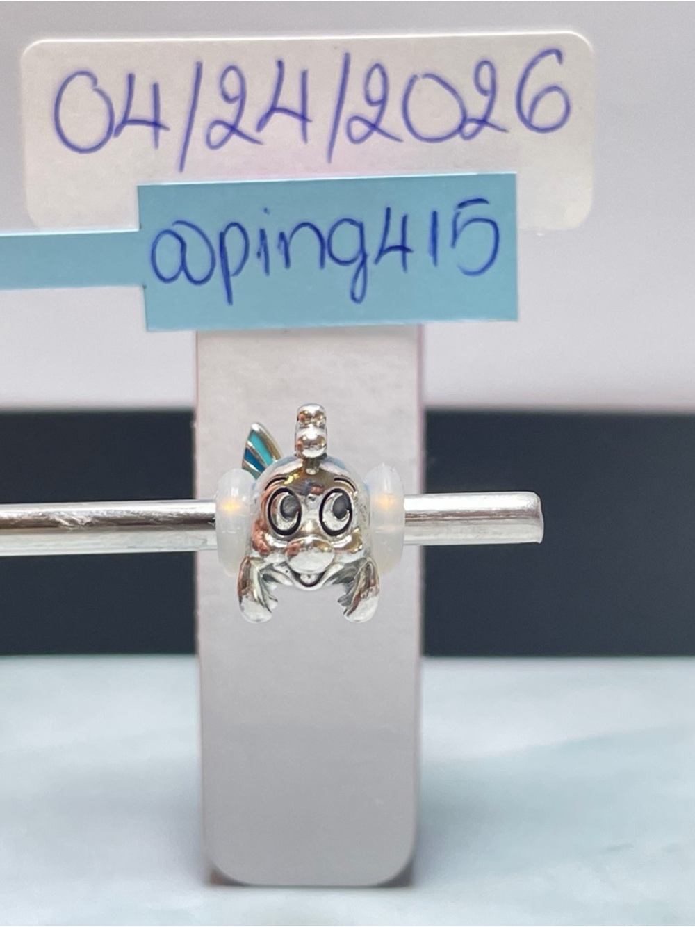 Pandora Disney Founder Fish charm